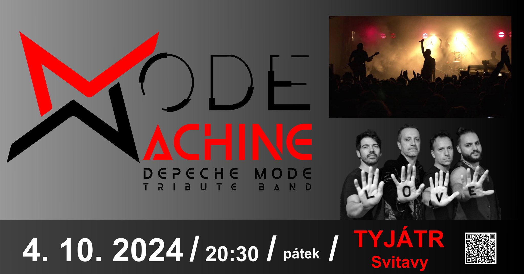 Mode Machine European Depeche Mode Tribute Band / Tyjátr Svitavy